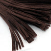 The Crafts Outlet Chenille Stems, Pipe Cleaner, 20-inch (50-cm), 100-pc, Dark Brown