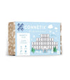 CONNETIX Magnetic Tiles Clear Rectangle Pack, 12 Pieces