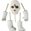Fun Express Spooky Doll Pumpkin Poke-Ins Halloween Decoration, 5 Pieces