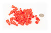 Plastic Pawns: Set of 36 Red Color Board Game Playing Pieces