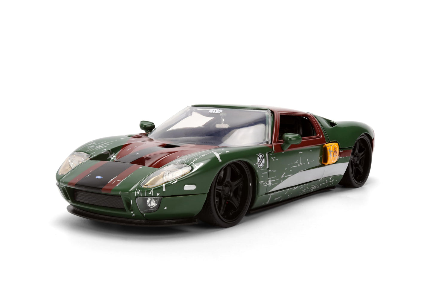 Jada Star Wars Boba Fett with 2005 Ford GT Die-Cast Vehicle and Figure Set 1:24 Scale Toys
