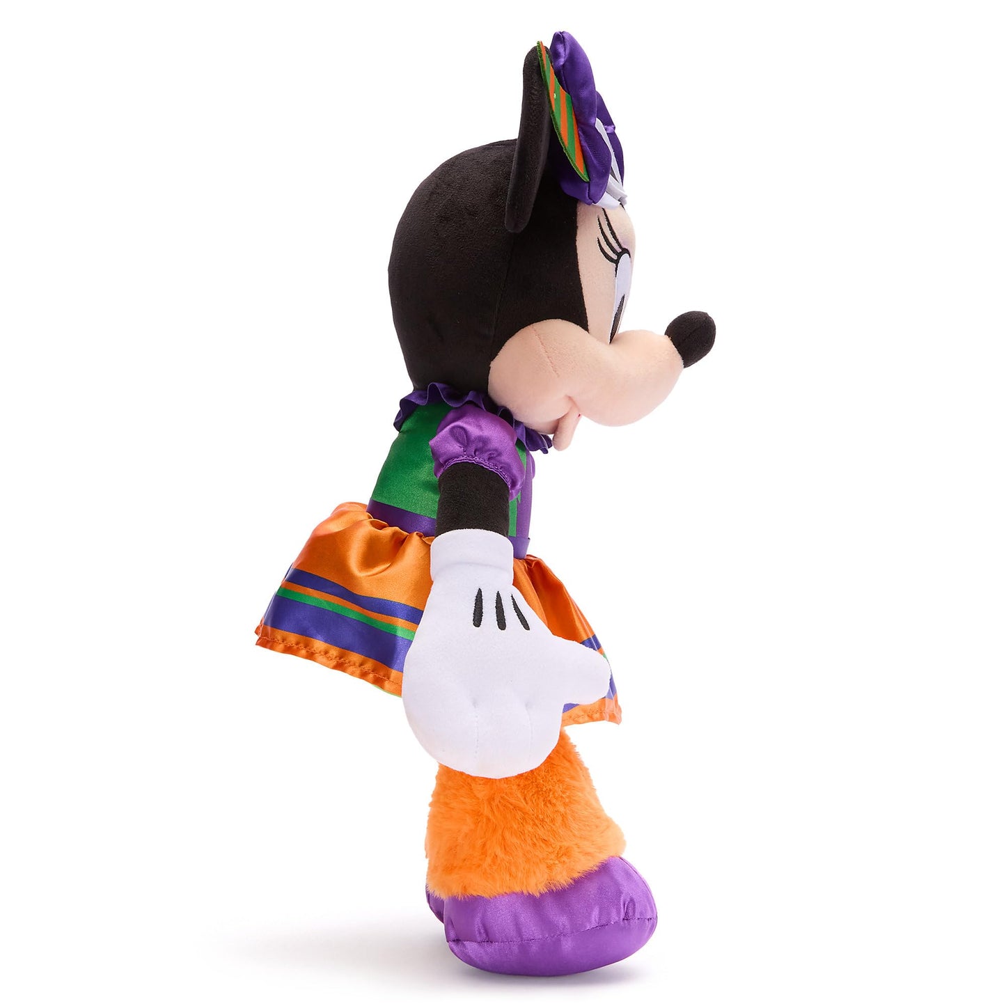 Disney Store Official Minnie Mouse Halloween Plush - Disney Halloween Stuffed Animal with Embroidered Features, Detailed Plush Sculpting, Satin Print