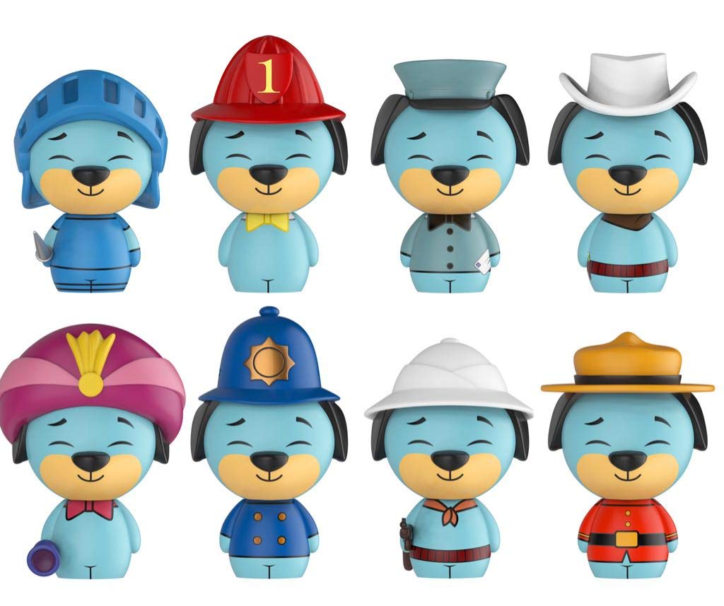 SDCC 2017 Exclusive Huckleberry Hound 8-Pack Dorbz Figure LE 1500