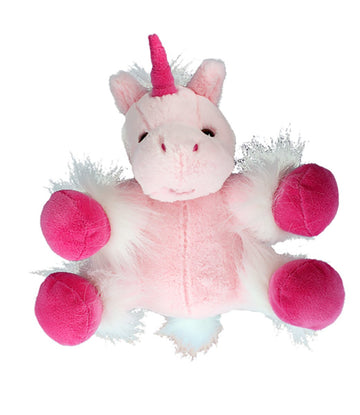 Stuffems Toy Shop Make Your Own Stuffed Animal Mini 8 Inch Very Soft Pink Unicorn Kit - No Sewing Required!