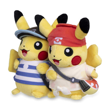 Pokémon Center: 25th Celebration - Alola Region Pikachu Poké Plush, 8 ¼ Inch