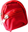 1Pc Red Mini Doll Backpack School Bag Model Dollhouse School Accessory for 1/6 Scale Dollhouse Dollhouse Décor,Simulation Mini School Bag