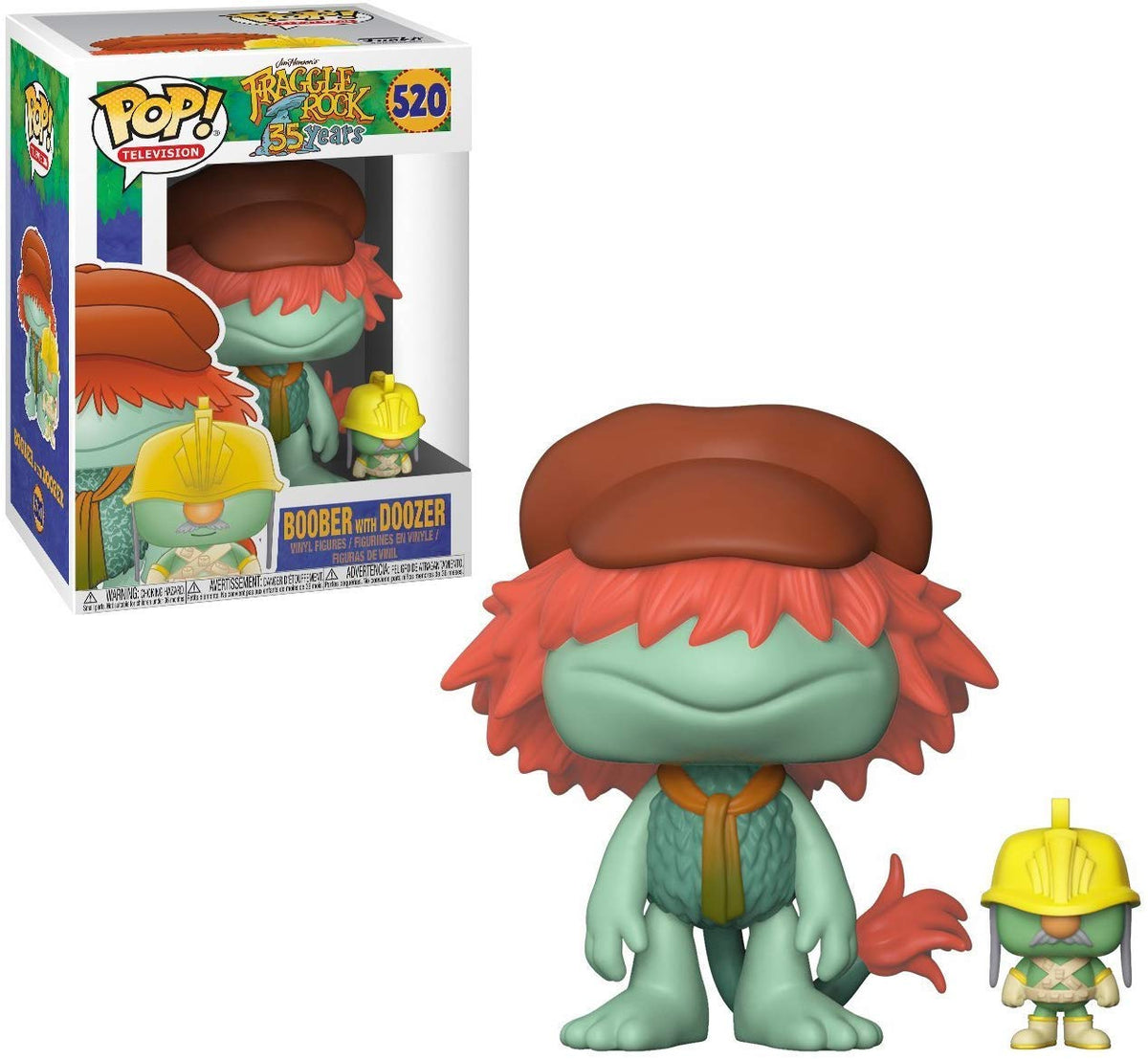 Funko Pop! Television: Fraggle Rock - Boober with Doozer Collectible Toy