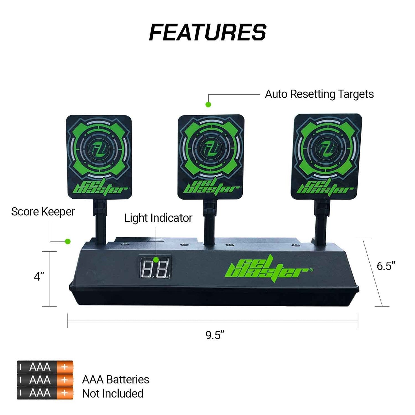Gel Blaster Target Auto Resetting
