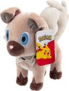 Pokémon 8" Rockruff Plush - Officially Licensed - Generation 7 Sun and Moon Figure - Authentic Soft Stuffed Animal Dog Toy - Gift for Kids, Boys