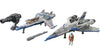 Mattel Disney Pixar Lightyear Vehicle Toy Pack with 2 Spaceships & Buzz Lightyear Figure, Hyperspeed Series with XL-01 & XL-15
