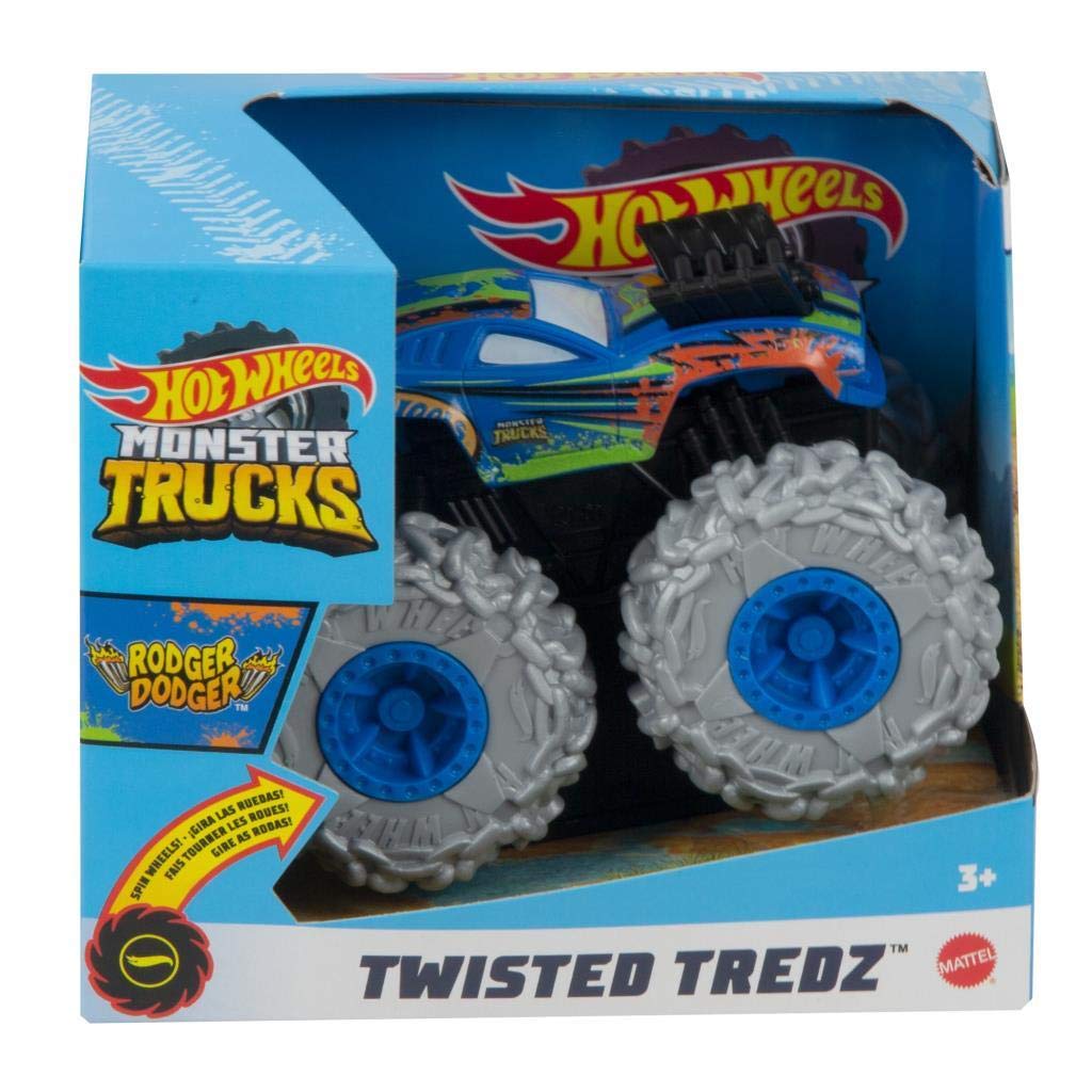 Hot Wheels Monster Trucks Twisted Tredz Rodger Dodger Vehicle