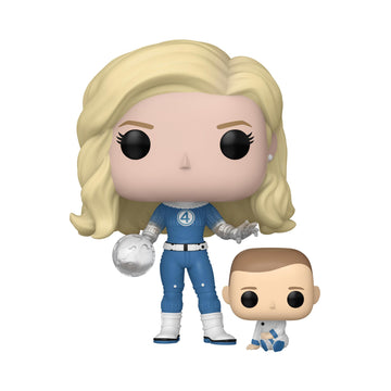 Funko Pop! & Buddy: The Fantastic Four: First Steps - Invisible Woman - Fantastic Four (2025) - Collectable Vinyl Figure - Gift Idea - Official