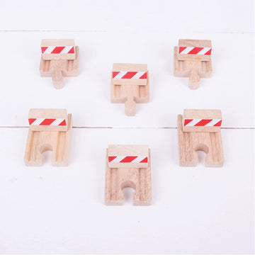 Bigjigs Rail BJT161 Buffers (Pack of 6)