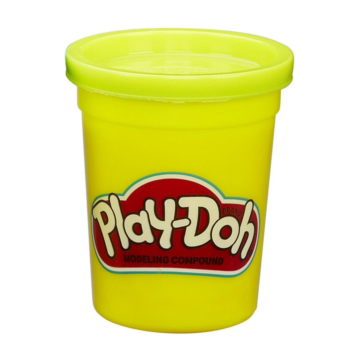 Play-Doh pack of 4 (16 oz) colors Blue, Orange, Teal & Neon Yellow by Hasbro