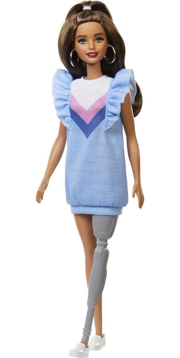 Barbie Fashionistas Doll with Prosthetic Leg - Brunette