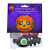 Pumpkin Decorating Craft Kit Plastic Push in No Carving (Girl)
