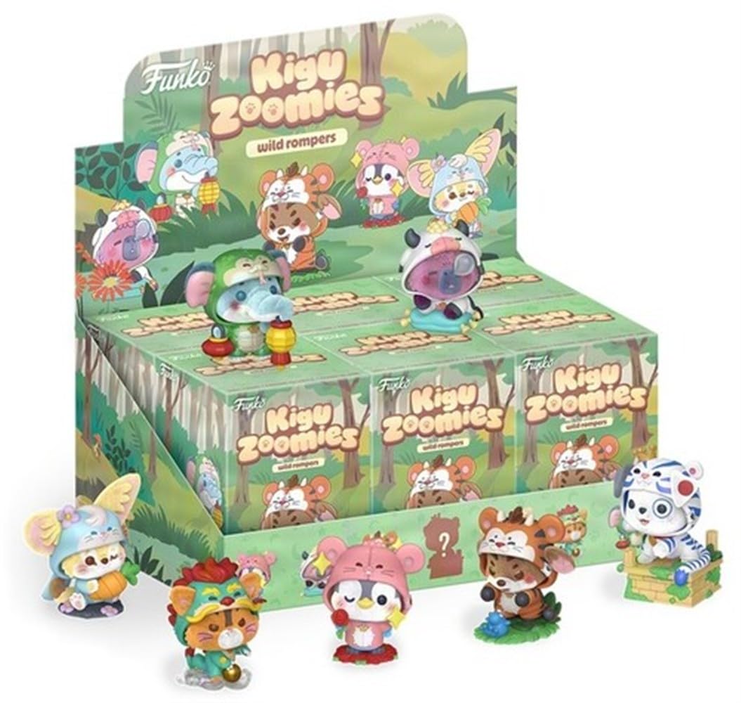 Funko Premium Blind Box: Kiguzoomies, Chance of Chase (One Random Premium Blind Box Per Transaction)