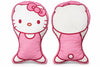 Hello Kitty Snuggle Pillow | Hello Kitty Home Goods | Hello Kitty Pillow Plush | Hello Kitty Pillow Cover Included | Pink/White | 15" | Officially
