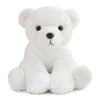 Sibupue Polar Bear Stuffed Animals Soft Plush Cute Doll for Boys Girls 8in (beijixiong zuokuan)
