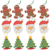 Bead Decorated Christmas Ornament Craft Kit - Makes 12 - Crafts for Kids and Fun Home Activities