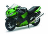 2011 Kawasaki ZX-14 Ninja Green Motorcycle Model 1/12 by New Ray
