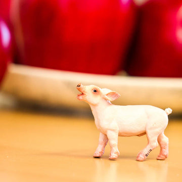 Safari Ltd. Playful Piglet Figurine - Lifelike 2" Model Figure - Educational Toy for Boys, Girls, and Kids Ages 3+