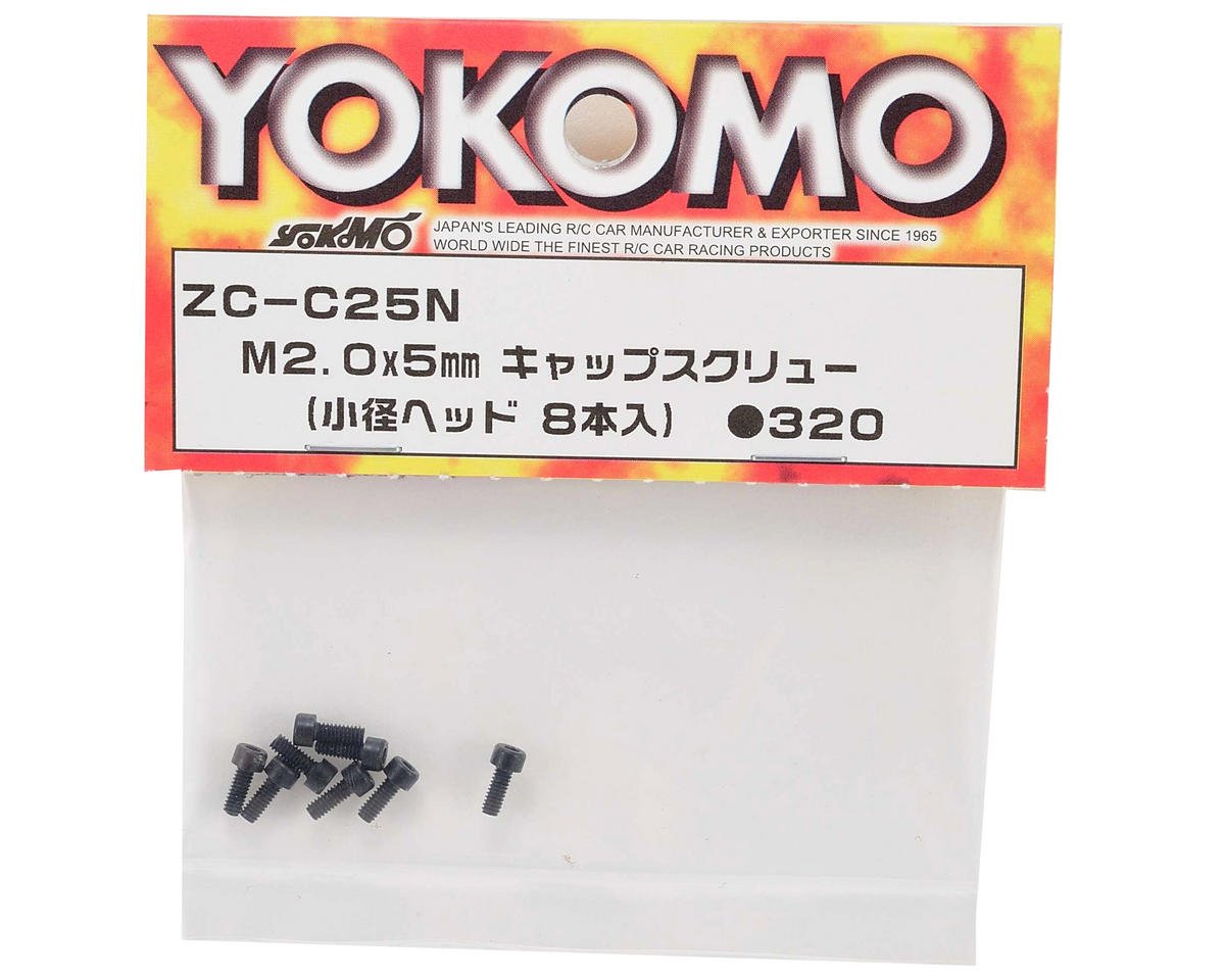 Yokomo 2x5mm Small Cap Head Screw (8)