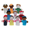 Get Ready Kids Community Helper Hand Puppet Set - 10 Soft Career Puppets