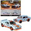 Hot Wheels Premium 2 Pack Lancia Rally 037 / Fiat 131 Abarth Vehicle Toy Minicar 3 Years Old Blue HRR81