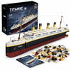 Liberty Imports Titanic Model Kit - 2022 Pieces Large Cruise Ship Building Blocks Set, STEM Educational Toy Gifts for Kids and Adults, Collectible