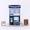 Make It Cute Tiny Bookshop Craft Kit for Kids - Miniature Bookshop Building Kit for Creative Kids