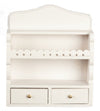 Dollhouse Miniature 1:12 Scale White Kitchen Wall Cabinet #T5606