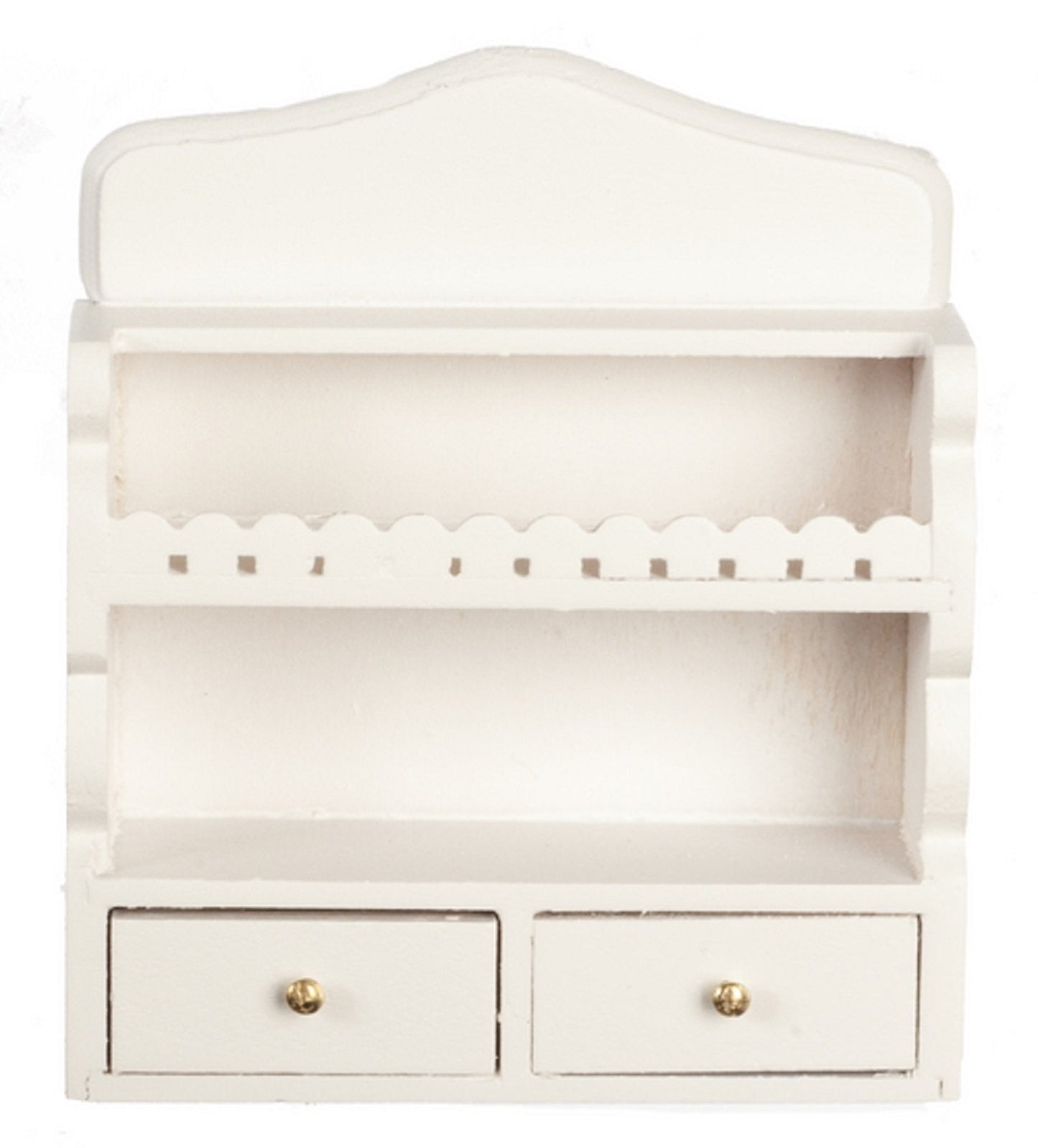 Dollhouse Miniature 1:12 Scale White Kitchen Wall Cabinet #T5606