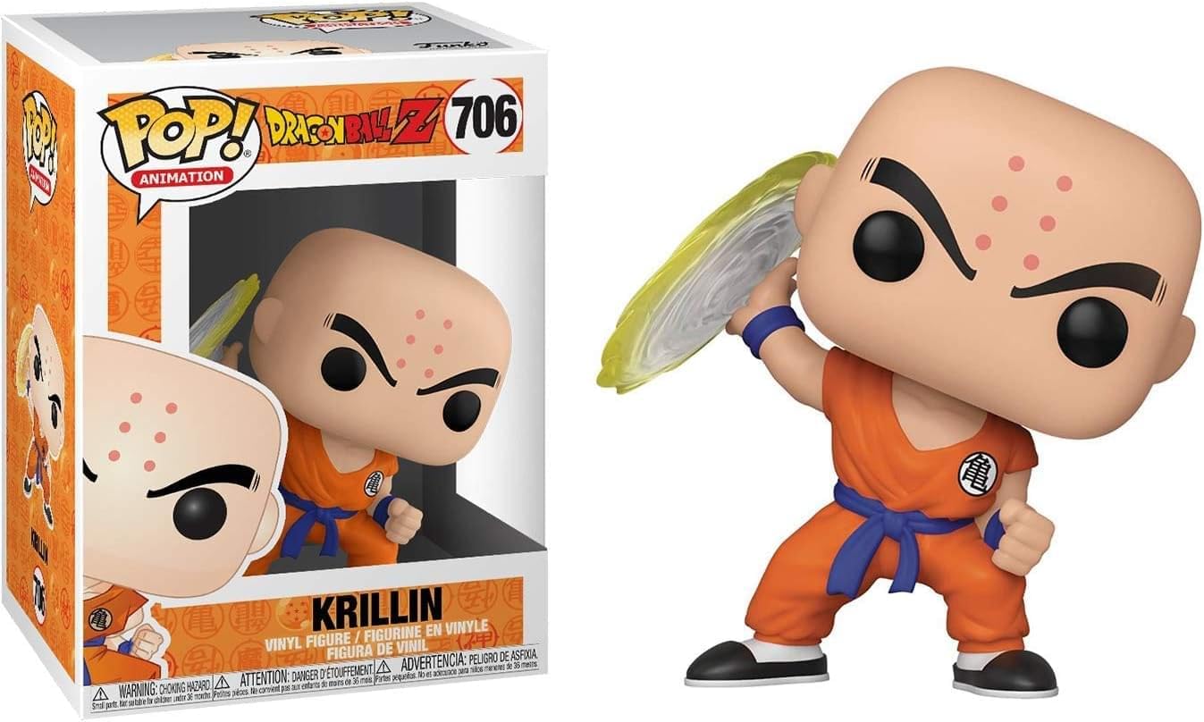 Funko Pop! Animation: Dragonball Z - Krillin with Destructo Disc