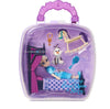 Disney Store Official Princess Elsa Once Upon a Story Doll Playset, 5 Inch Mini Doll Playset - Mini Figures with Accessories Frozen Toys for Girls