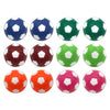 PGYUD Table Soccer Balls 36mm(1.42 Inch), 12 Pack Foosball Replacement Balls - Multicolor Mini Foosballs for Standard Tables,Foosball Table Balls