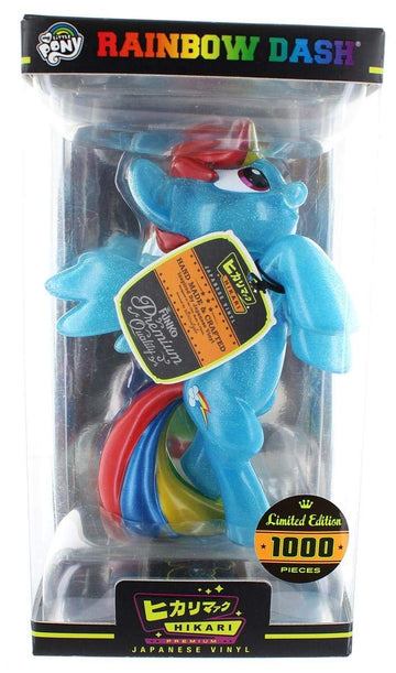 Funko Hikari Premium Japanese Vinyl My Little Pony Rainbow Dash Glitter Sofubi