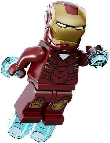 LEGO Marvel Super Heroes Minifigure - Iron Man with Triangle on Chest