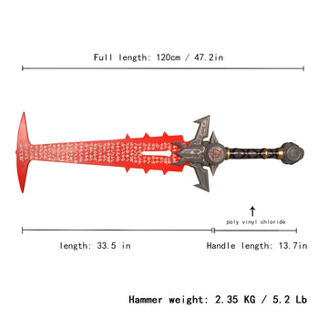 Switch Game Cosplay Props, PVC, Hand Forged, Perfect Replica of the Crucible Blade