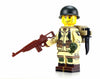 Battle Brick 1.6 Inches Tall US Army WW2 101st Airborne Paratrooper Battle Brick 1.5 Inches Tall Custom Minifigure | Genuine Military Minifig |