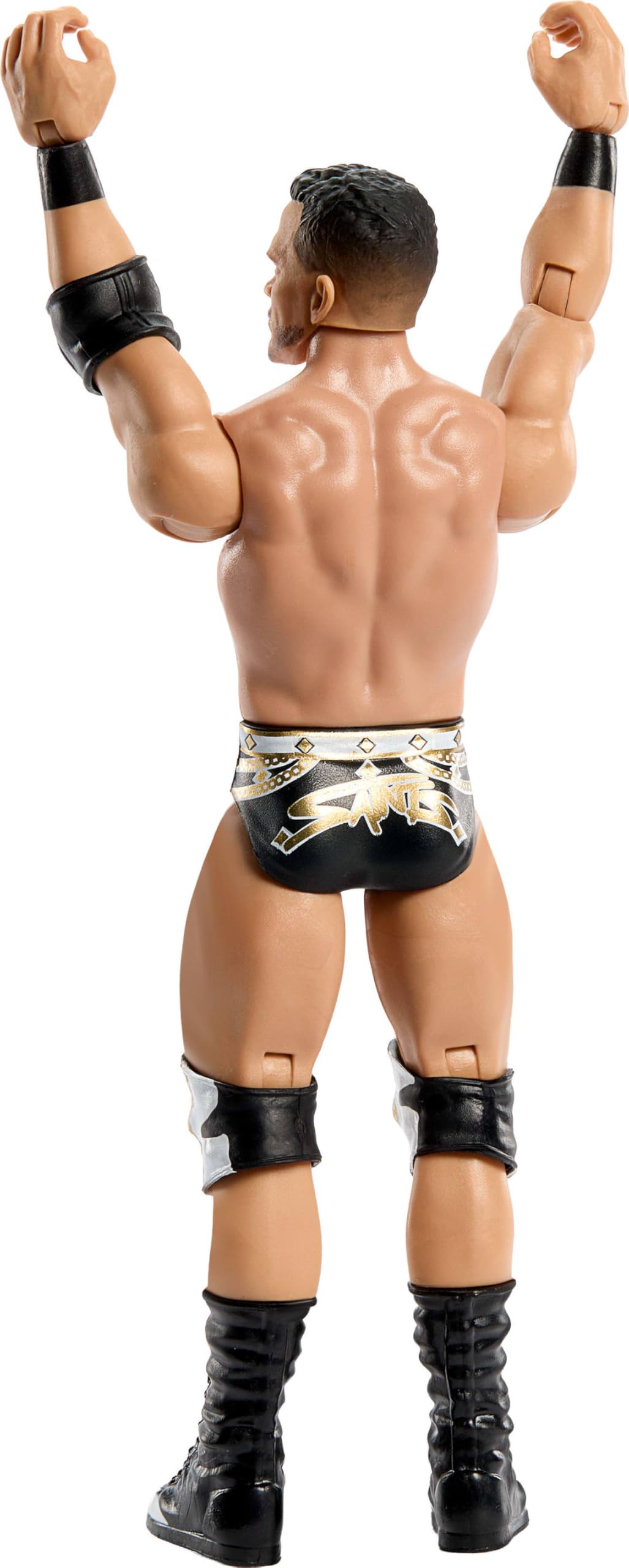 Mattel WWE Ricky Saints Action Figure, Main Event Series #164, 6-inch Collectible Superstar with 14 Articulation Points & Life-Like Look