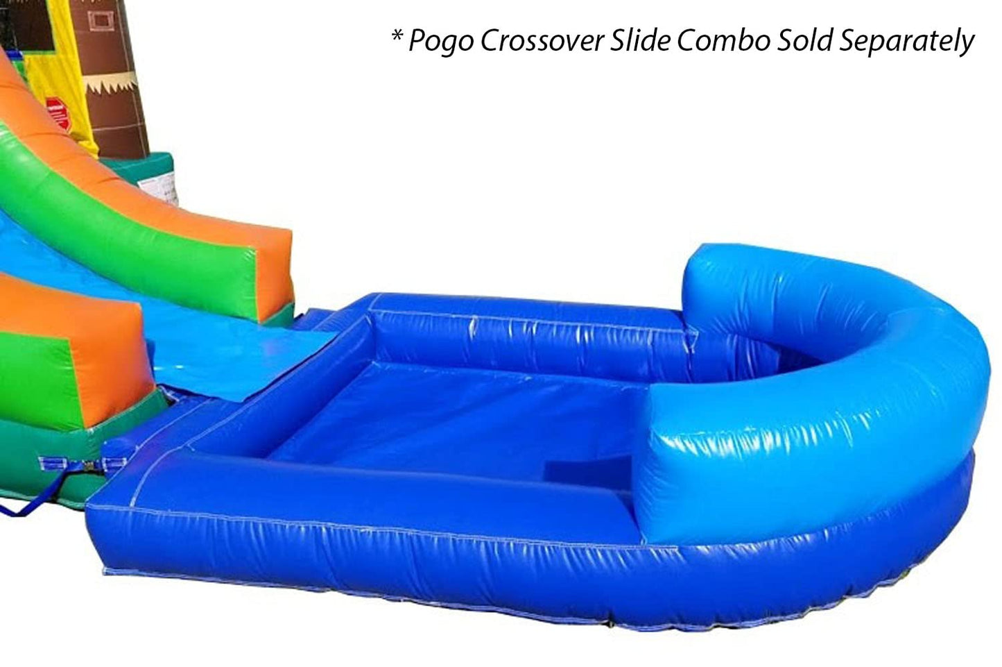 Pogo Crossover Inflatable Pool Attachment for Bounce House Slide Combos