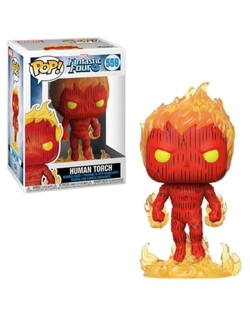 Funko POP! Marvel: Fantastic Four - The Human Torch