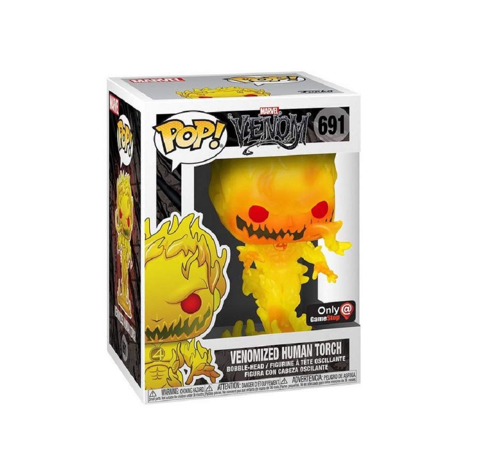 Funko Pop! Marvel Venomized Human Torch Exclusive Vinyl Figure