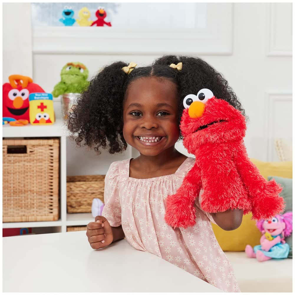 GUND Sesame Street Elmo 11-Inch Plush Hand Puppet for Ages 1+