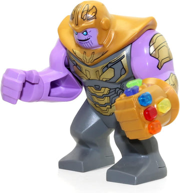 LEGO Marvel Avengers Endgame Minifigure - Thanos (with Infinity Gauntlet and Stones) 76131
