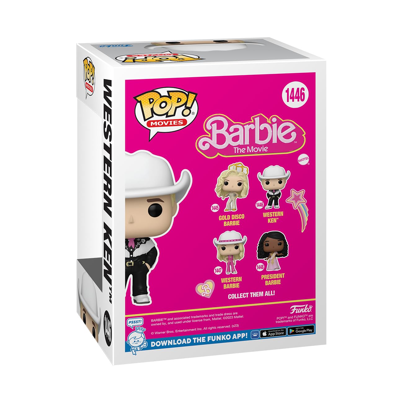Funko POP! Movies: Barbie - Western Ken - Collectable Vinyl Figure - Gift Idea - Official Merchandise - for Kids & Adults - Movies Fans - Model Figure