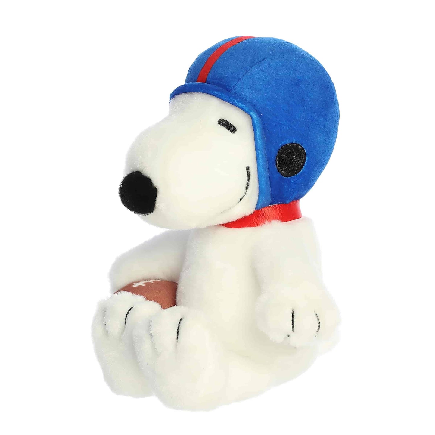 Aurora® Adorable Peanuts® Football Snoopy Stuffed Animal - Officially Licensed Toys for All Snoopy Fans - Nostalgic Gift for Adults and Birthday