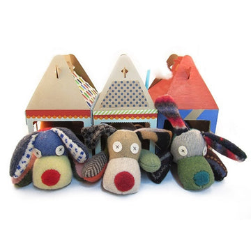 Cate & Levi - Stuffed Animal Making Kit - Unique Child Gift - Machine Washable (Dog)