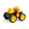 TOMY Monster Treads John Deere Flipper Truck Toy - 2-in-1 Transforming Dump Truck and Loader Toy with Heavy Duty Tires - Kids Construction Toys - Ages